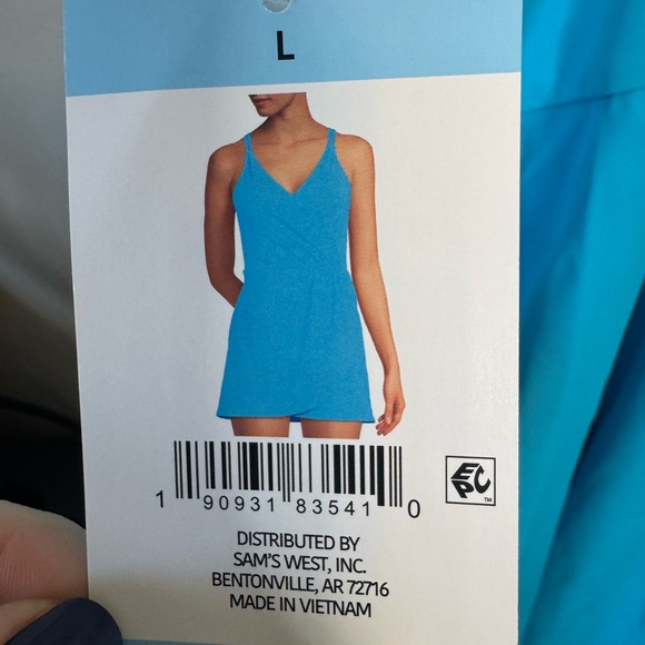 Lands' End Other - Lands' End Turquoise Blue One-Piece Swim dress